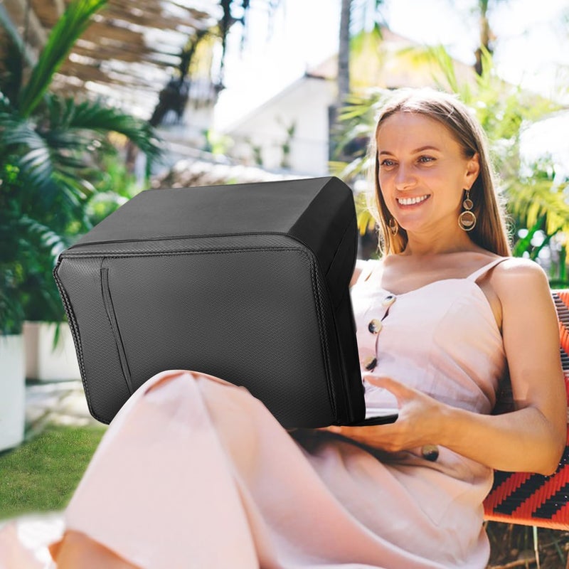 YUMTIM Laptop Sun Shade Laptops Sun Glare Shield Laptop Sunshade Bag for Working Outside Privacy Screen Hood Foldable Shield Cover 12-14'' (Patent Pending) - Image 3